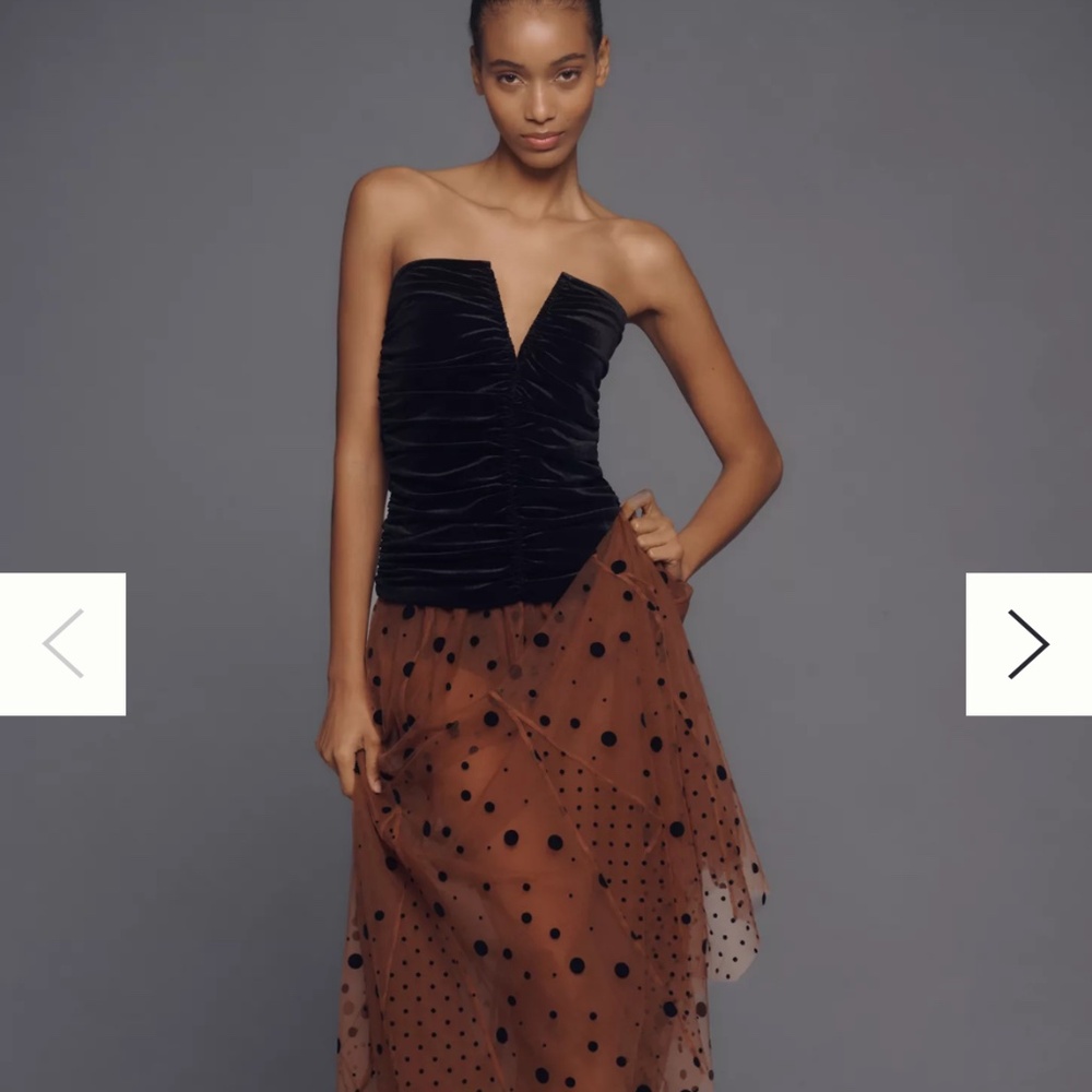 Maeve Tulle Maxi Skirt (Anthropologie)